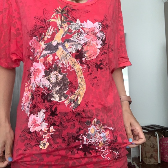 Custo Barcelona Leopard Tunic Top 🐆 - Picture 1 of 5